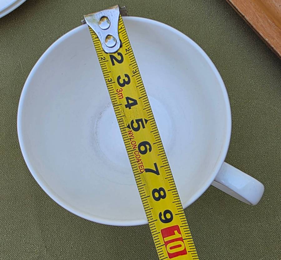 Maxwell & Williams - 350ml Cashmere Cups & Saucers Fine Bone China-Set of 6