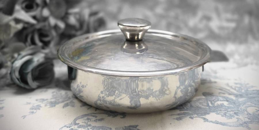 STAINLESS STEEL BOWL WITH LID | HEAVY |