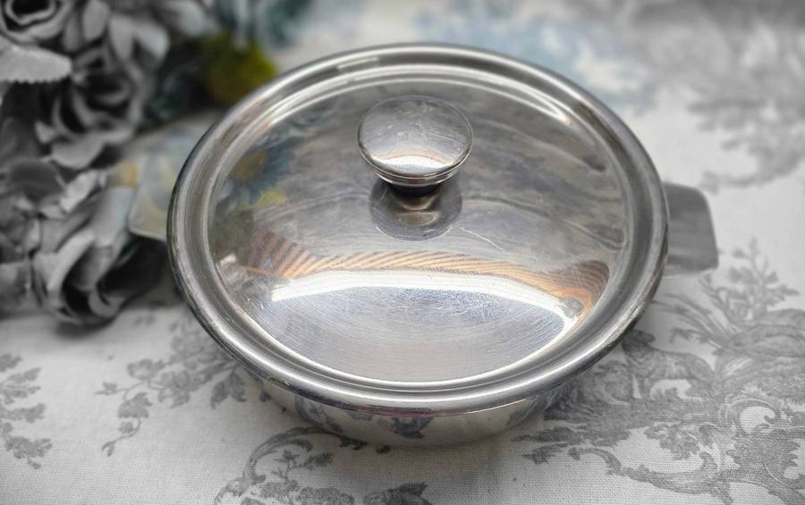 STAINLESS STEEL BOWL WITH LID | HEAVY |