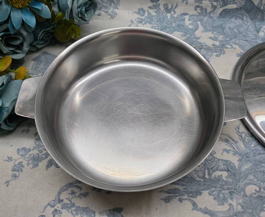 STAINLESS STEEL BOWL WITH LID | HEAVY |