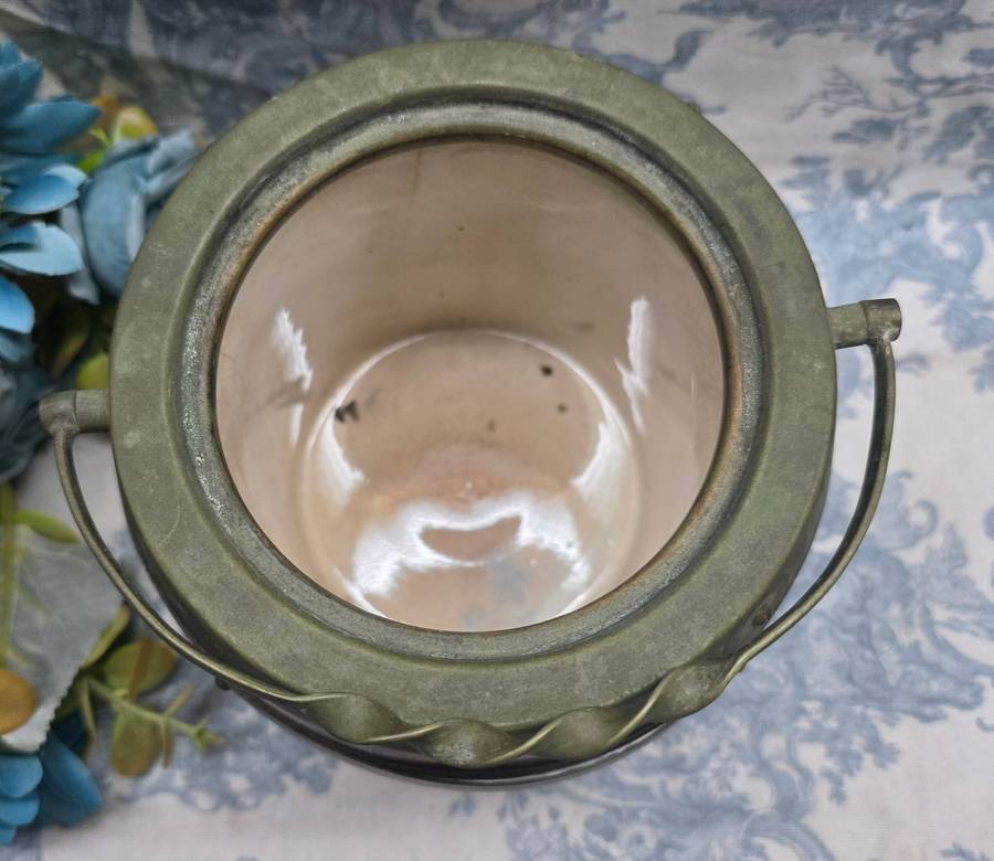 Vintage | Oak Biscuit Barrel | EPNS | Needs a Good Clean