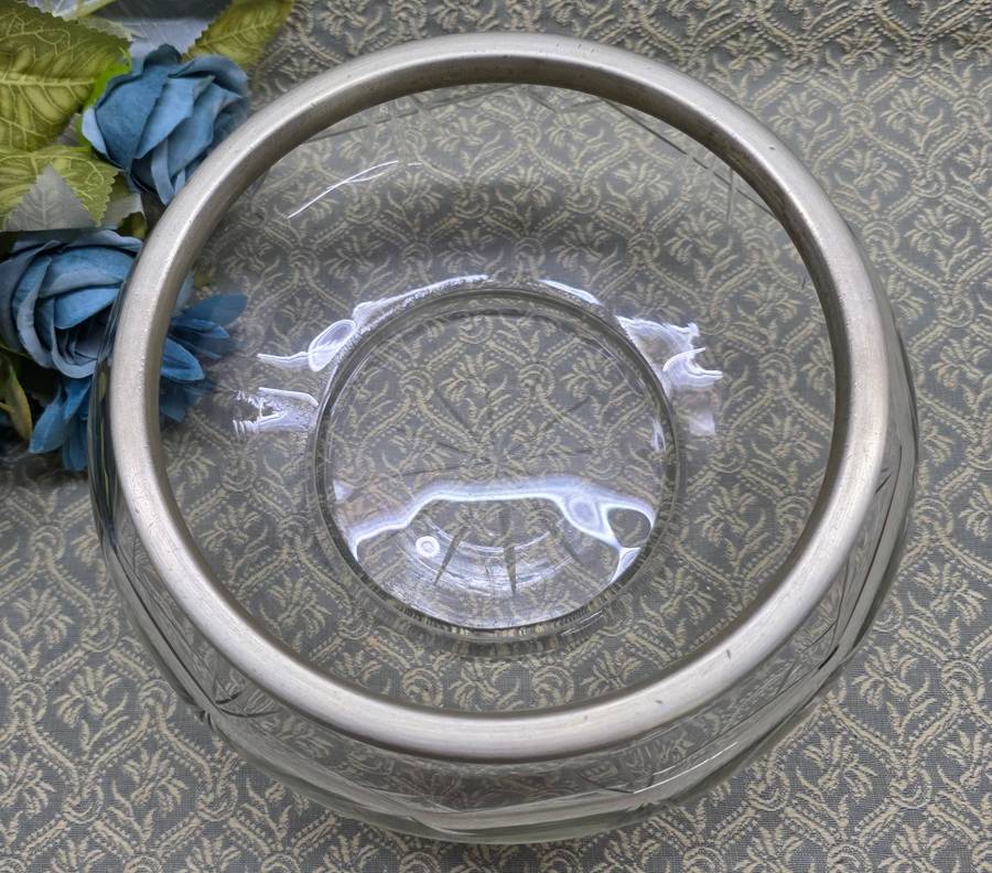 EPNS GLASS BOWL