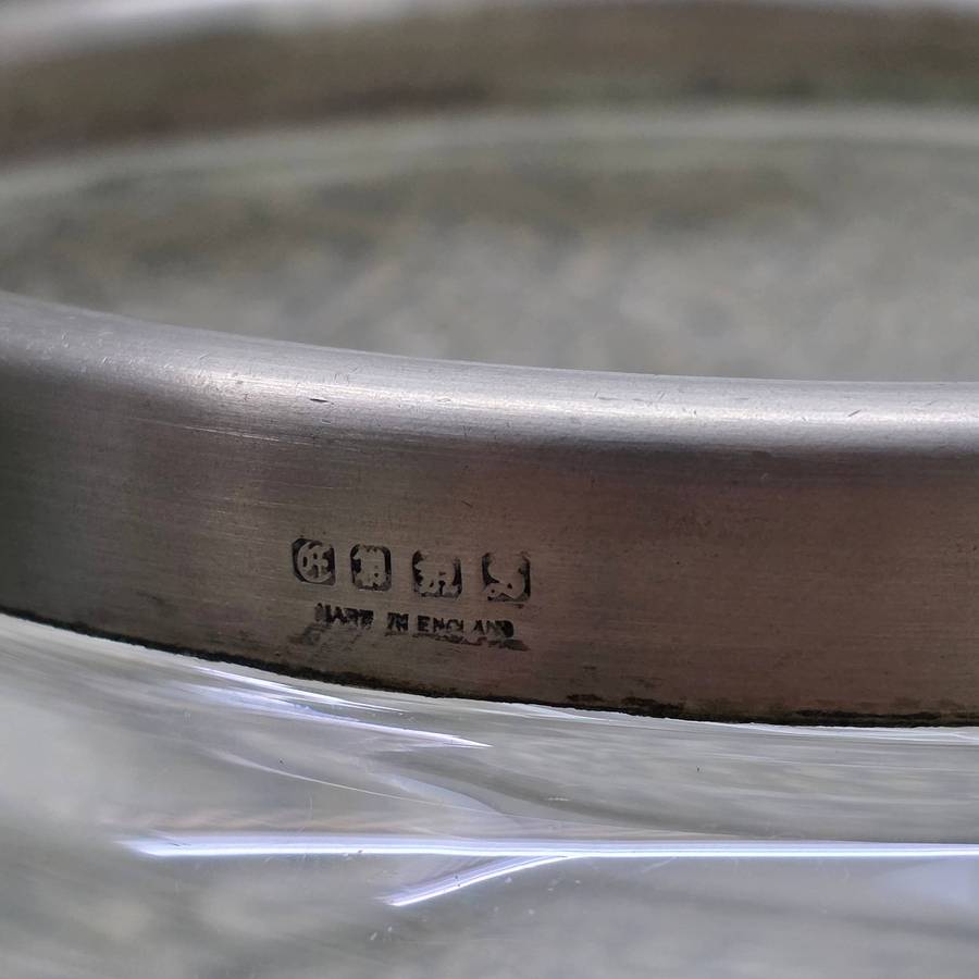 EPNS GLASS BOWL
