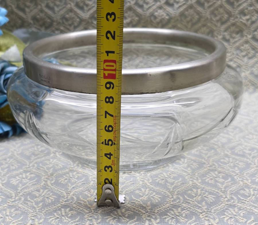 EPNS GLASS BOWL