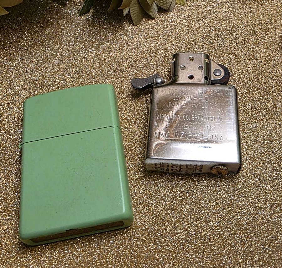 Neon Lemon-Lime Matte Zippo Lighter (2015 Release)