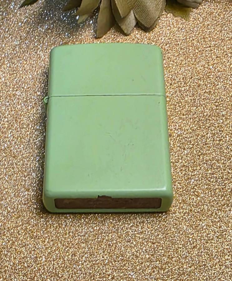 Neon Lemon-Lime Matte Zippo Lighter (2015 Release)