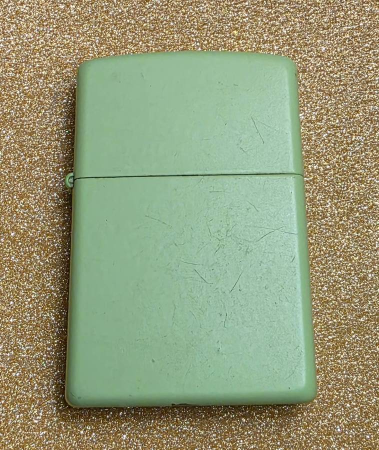 Neon Lemon-Lime Matte Zippo Lighter (2015 Release)
