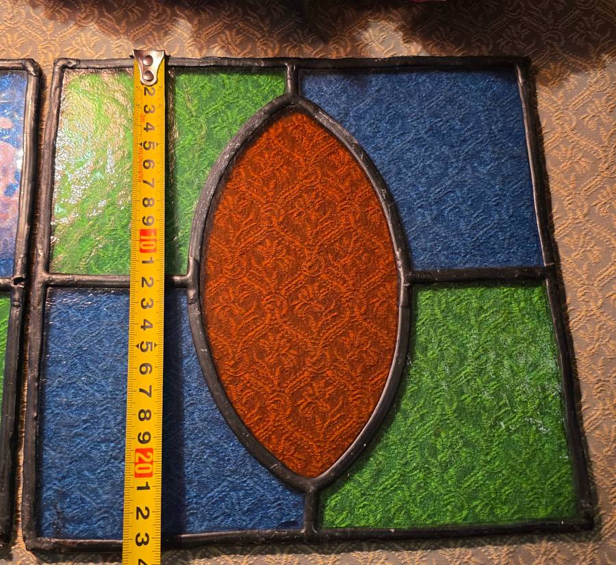 Stained Glass Panels with Leaded Glass