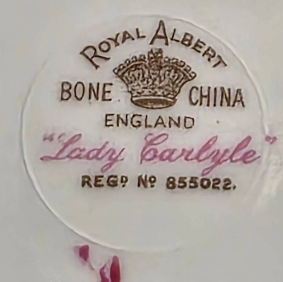 Vintage Royal Albert Lady Carlyle Cake Plate | 02 |