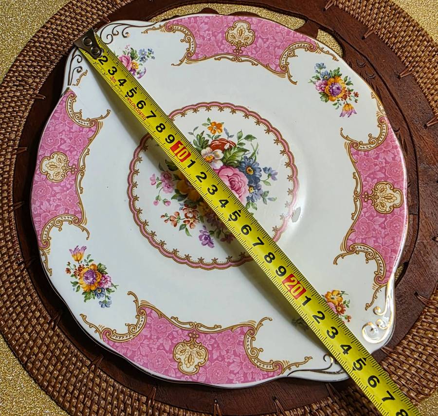 Vintage Royal Albert Lady Carlyle Cake Plate | 02 |
