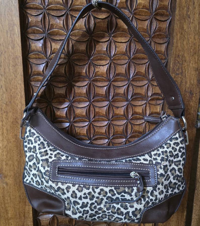 Chaps Handbag  Leopard Print