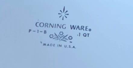 CORNING WARE BOWL WITH LID