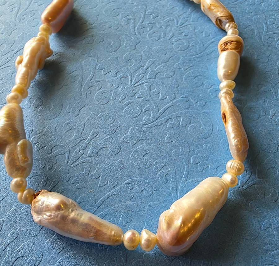 Natural Baroque Pearl White Freshwater Pearl | 15 |