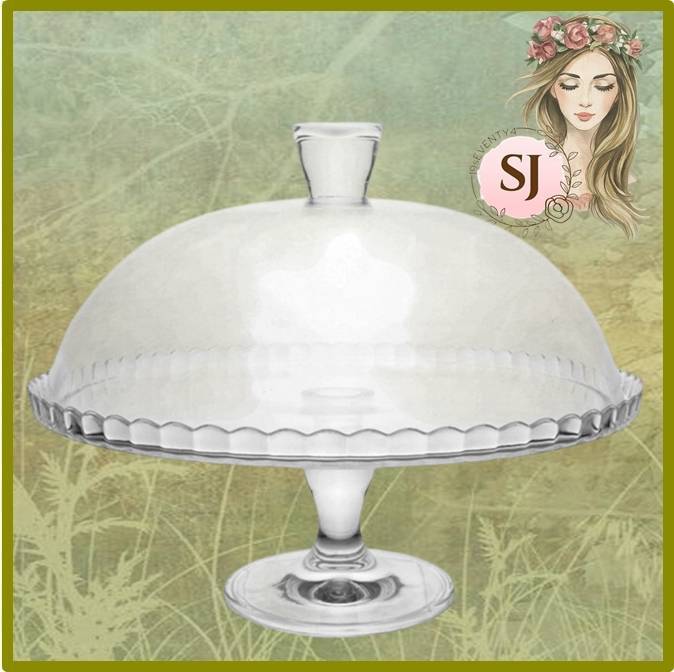 Cake Stand Foot & Dome