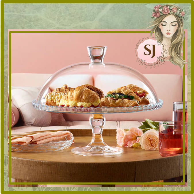 Cake Stand Foot & Dome