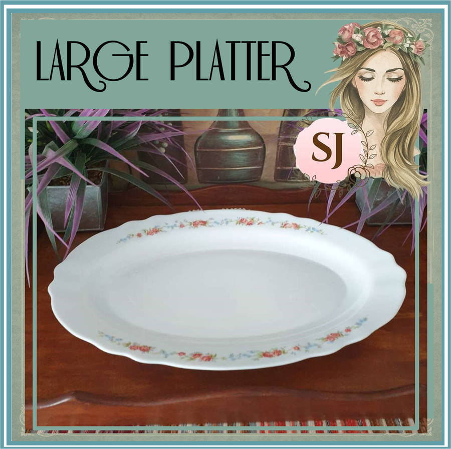 LARGE PLATTER