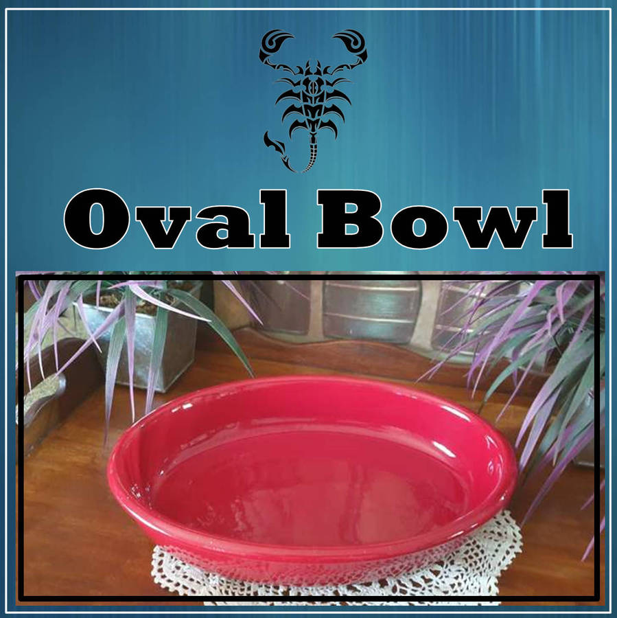 Heavy Oval Bowl for Your Kitchen  | Good Condition | 02