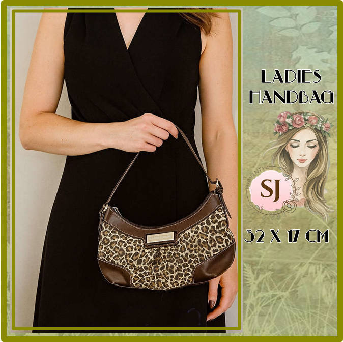 Chaps Handbag  Leopard Print