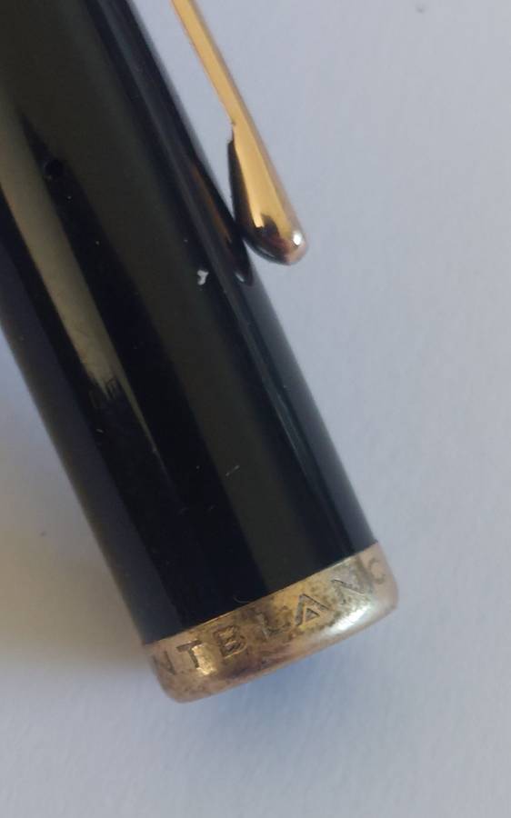 Vintage Montblanc 342 fountain pen working just needs ink Value R3500