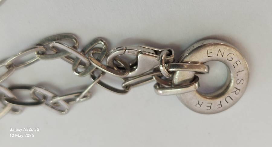 Amazing extra length SA sterling silver necklace 13.1gEngelsrufer