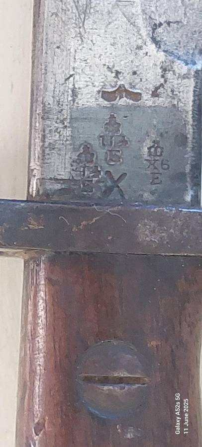 Rare WW1 Australian M1907 NSW 1097 Dated 09 Wilkinson Hooked Bayonet