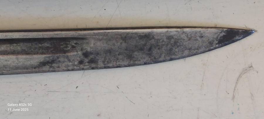 Rare WW1 Australian M1907 NSW 1097 Dated 09 Wilkinson Hooked Bayonet