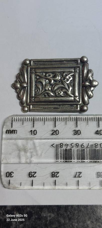 Wow!! Rare 1930's Candida sterling silver brooch 6.0g