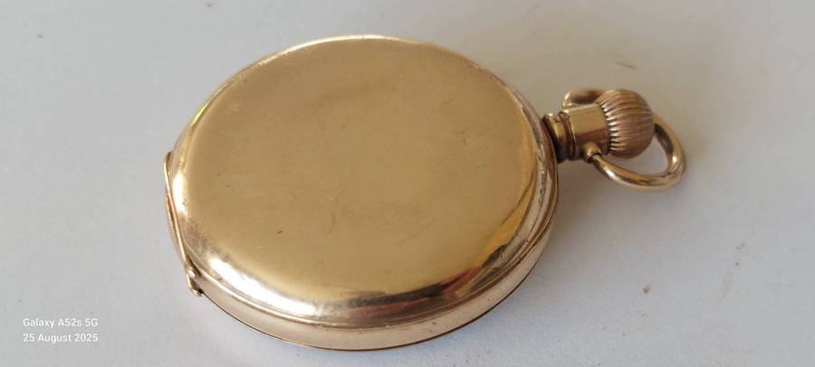 Amazing!! Heavily gold plated Elgin pocket watch Value R2500