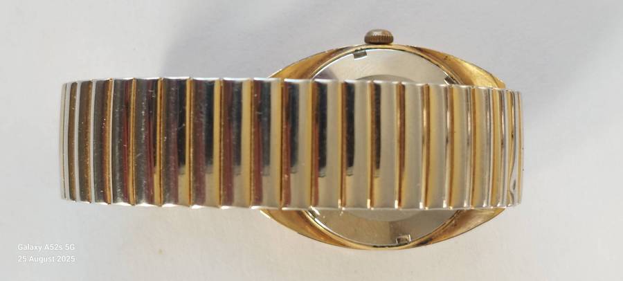 Wow!! Vintage 25 jewel Union Special automatic gold plated watch 100% working!!