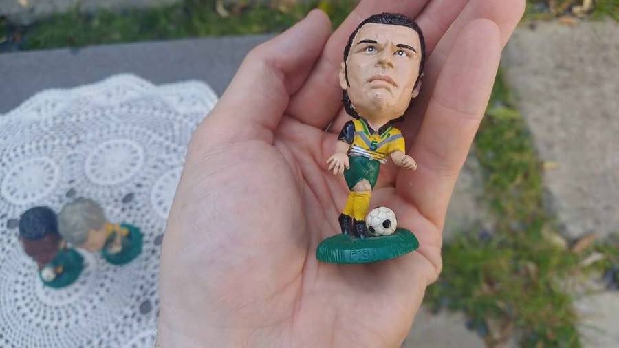 SAs finest! Mini Soccer figurines - Mark Fish, Lucas Radebe & Neil Tovey