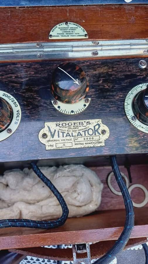 1930s Cased Vintage ROGERS VITALATOR with attachments