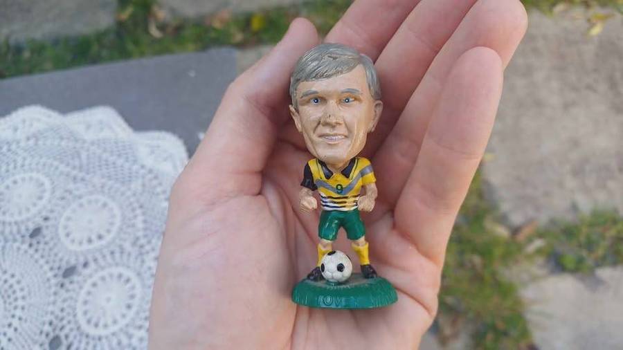 SAs finest! Mini Soccer figurines - Mark Fish, Lucas Radebe & Neil Tovey