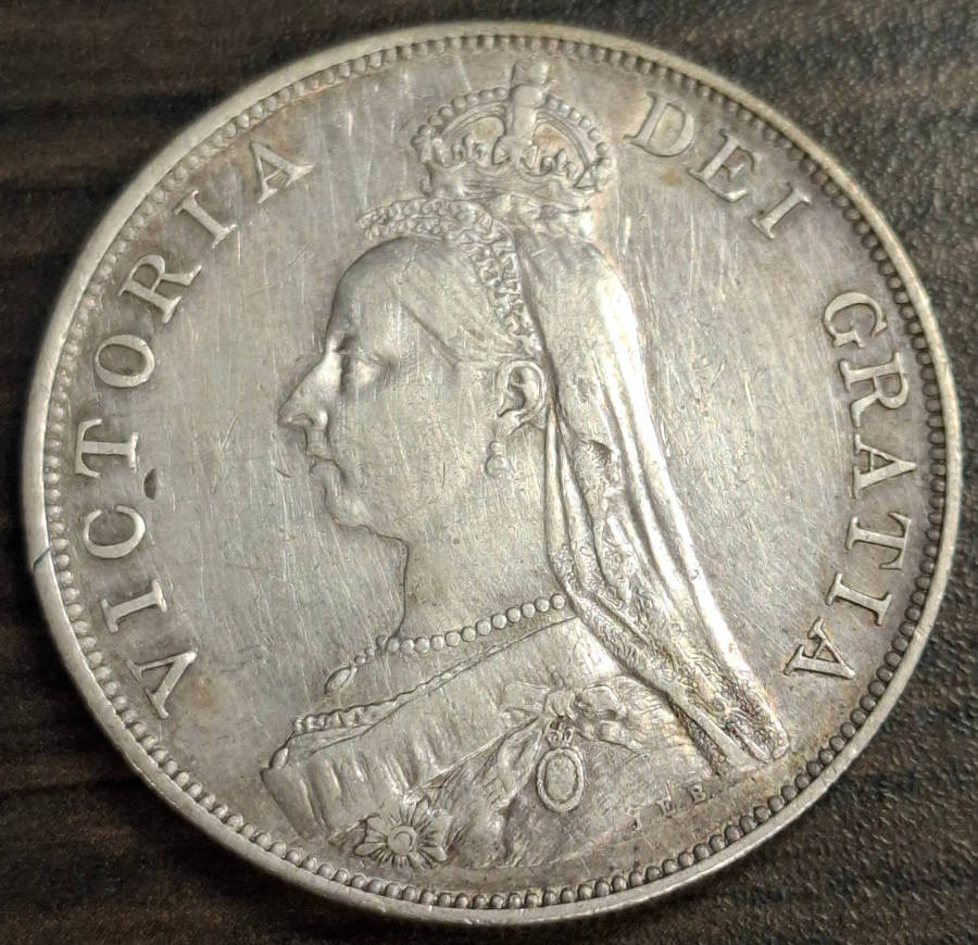 1890 Great Britain Double Florin