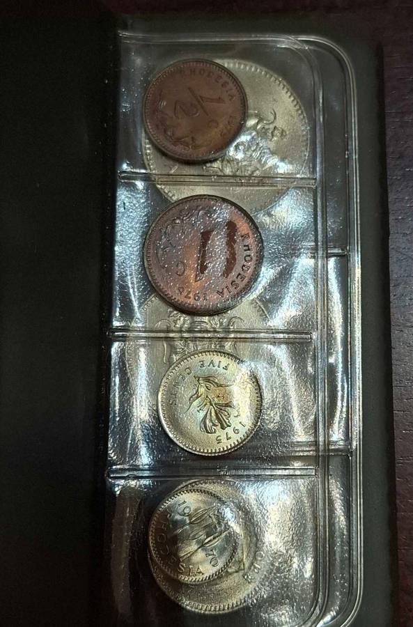 1975s Rhodesia uncirculated set
