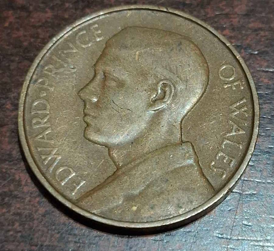 1925 Edward Prince Of Wales South Africa Medallion