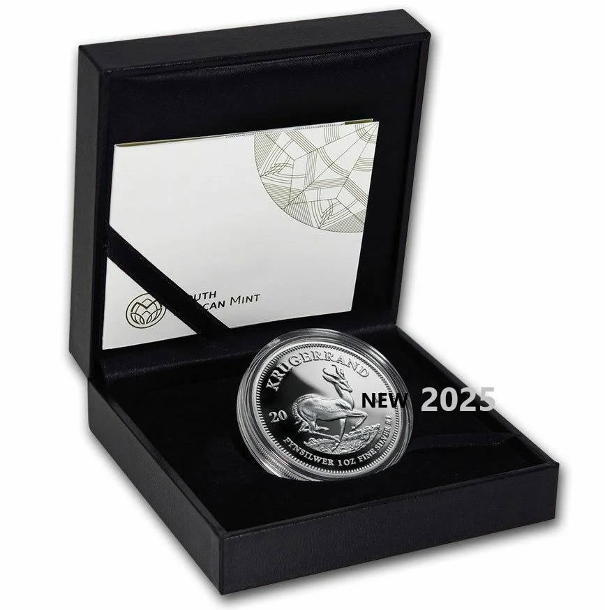 NEW* 2025 SILVER `Proof` 1oz Krugerrand