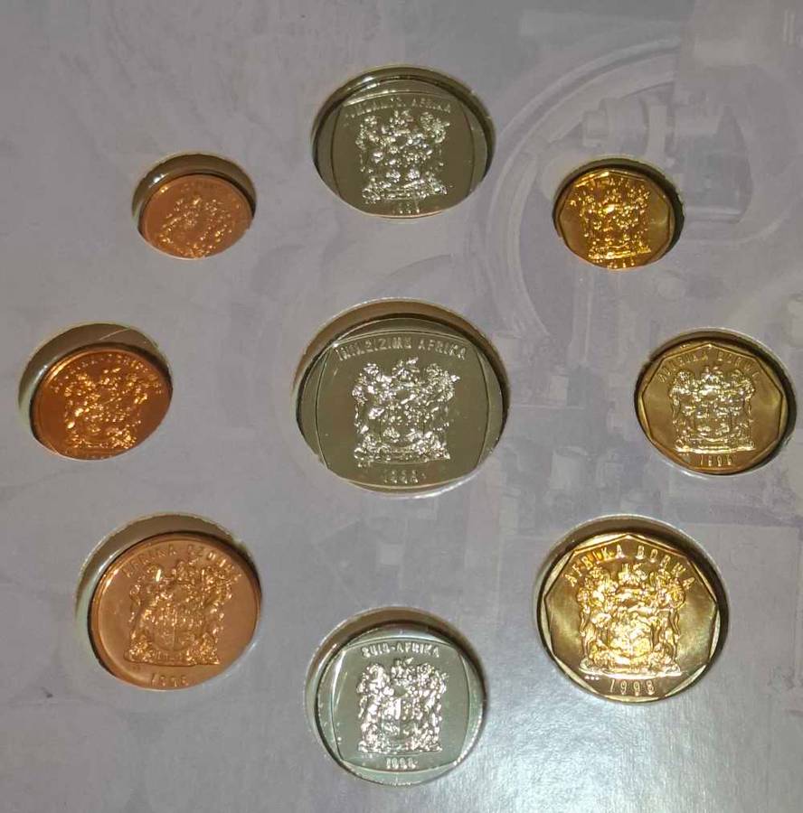1998 South African coin set