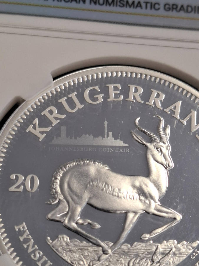 2025 Fine Silver Proof Krugerrand JHB PRIVY FIRST RELEASE 1000 MINTED