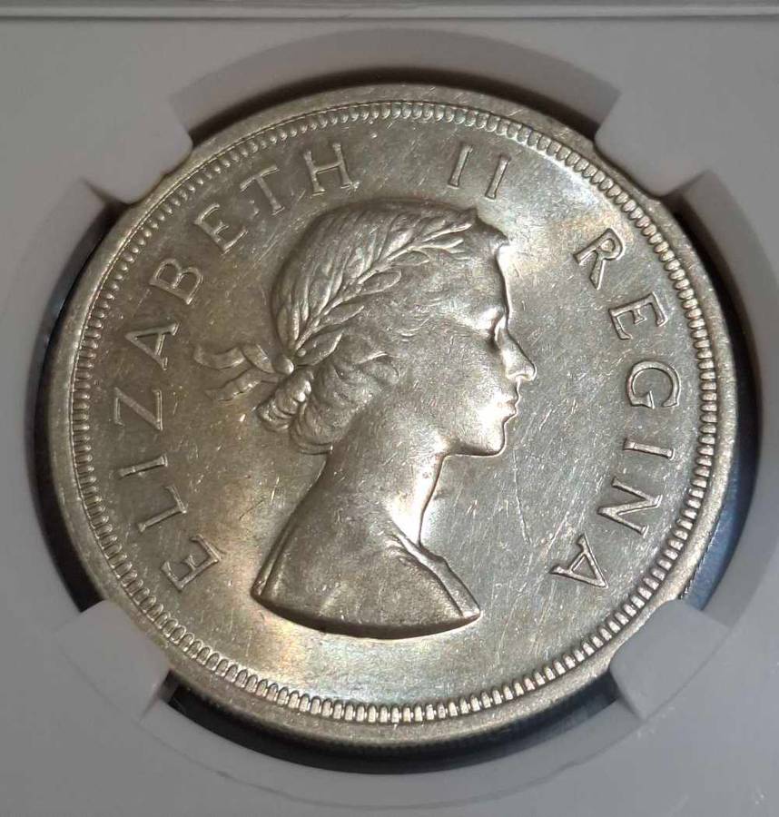 1958 South African 5 Shilling
