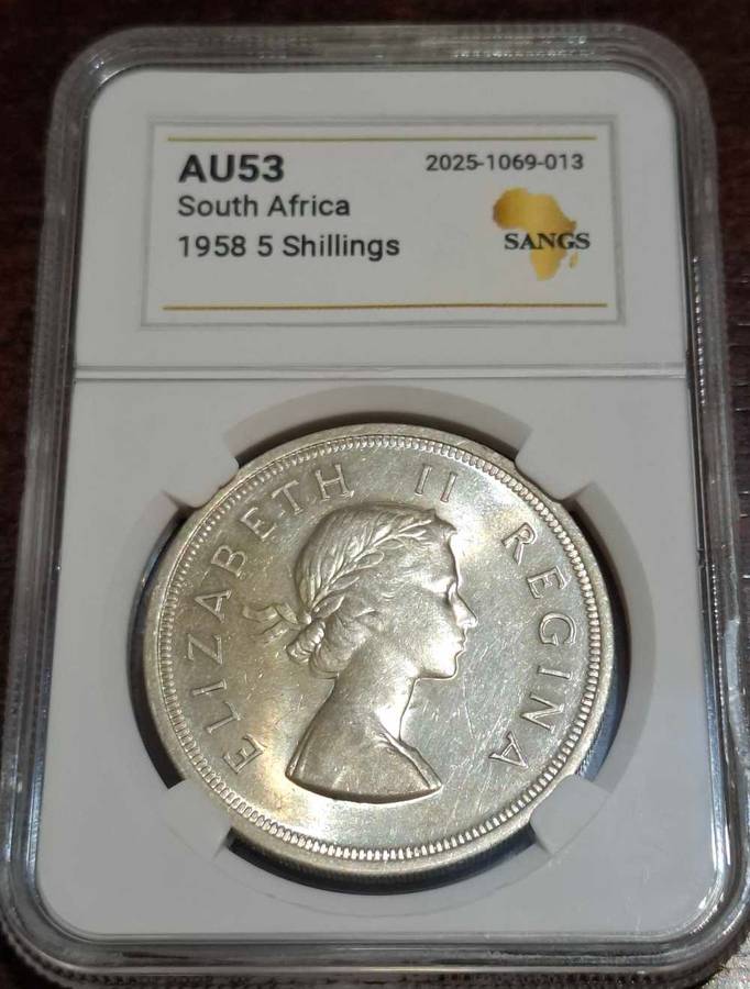 1958 South African 5 Shilling