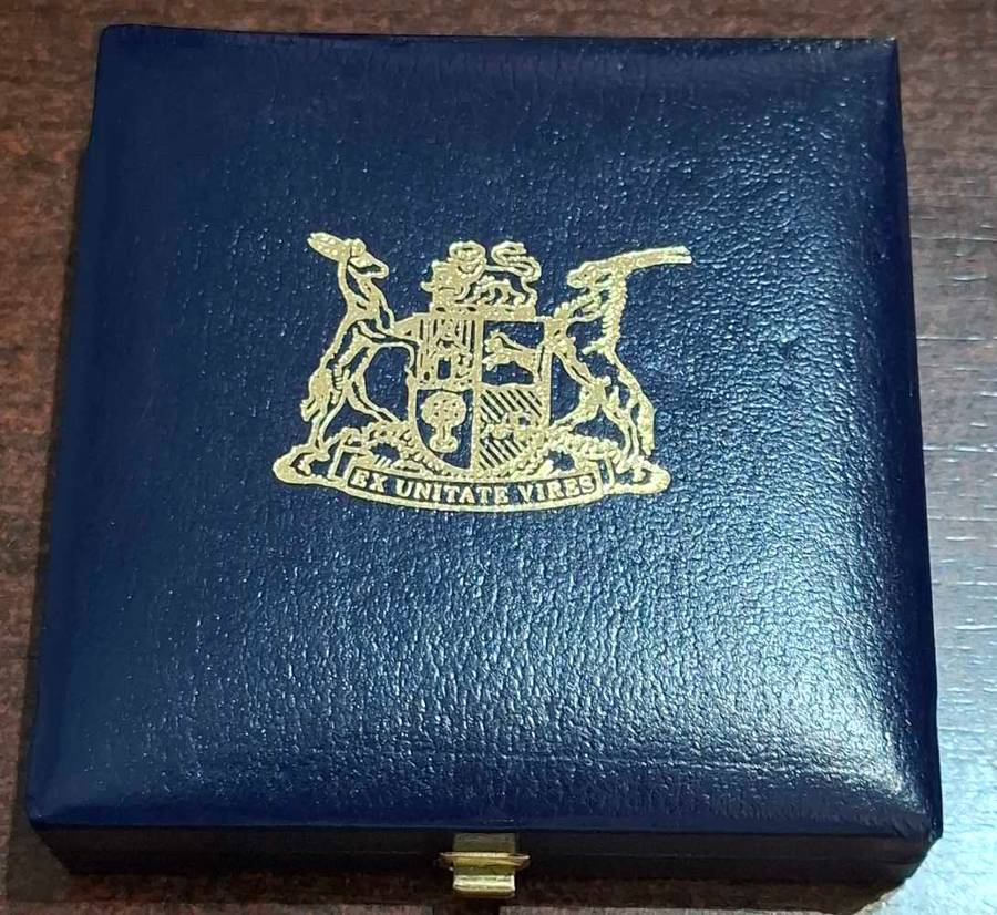 2018 Sterling Silver Proof R1 Life of a Legend Protea