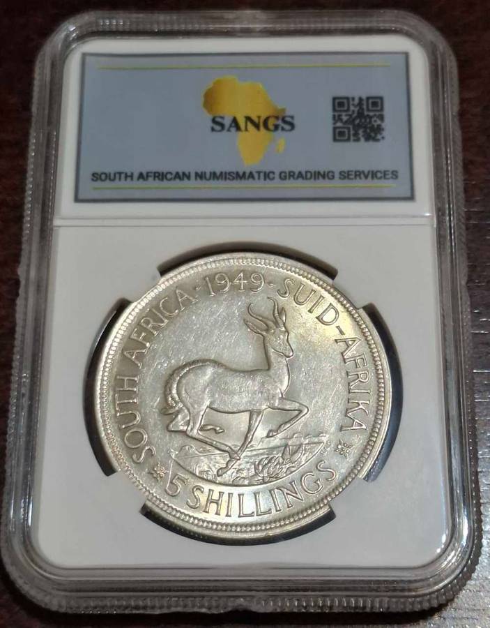 1949 South Africa 5 Shilling