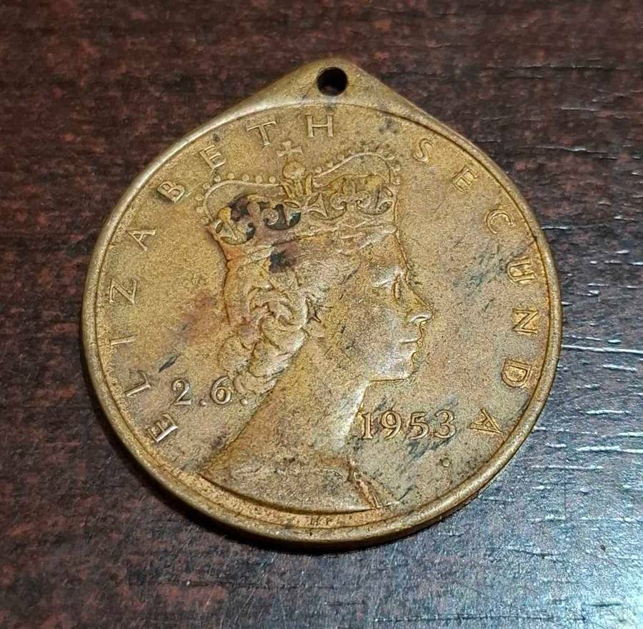 1953 Queen Elizabeth II Coronation Medallion