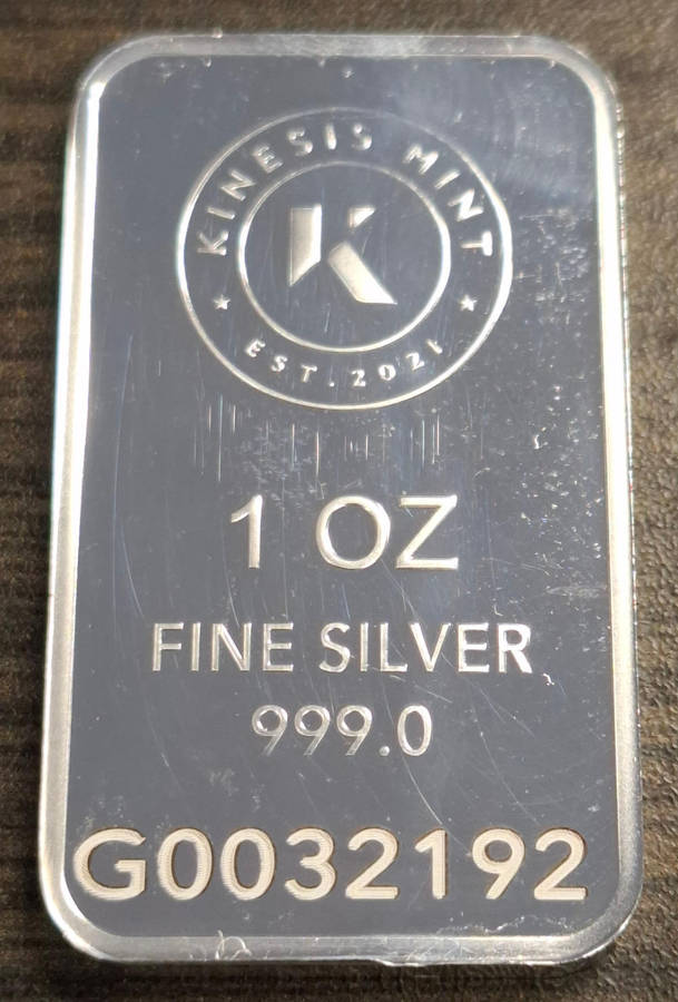 1oz Pure Silver Phoenix Bar