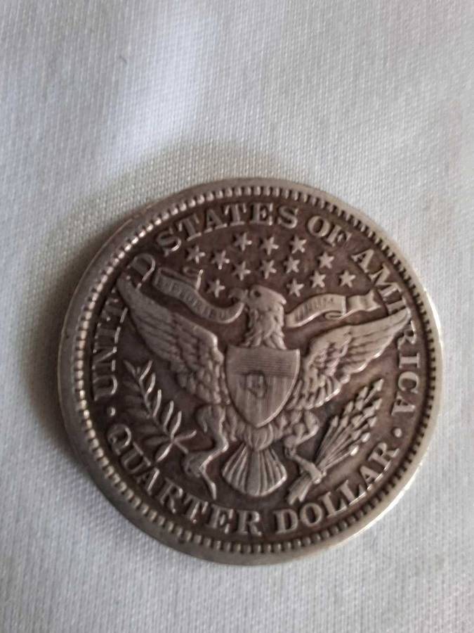 1894 USA  QUARTER DOLLAR $