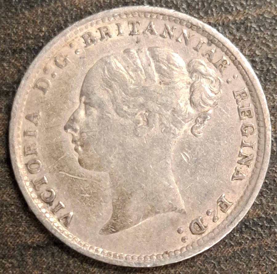 1882 Great Britain 3 Pence
