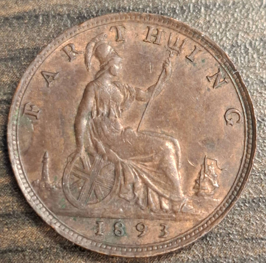 1893 Great Britain Farthing