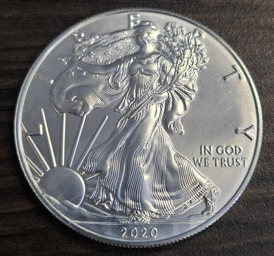 2020 American Silver Eagle coin