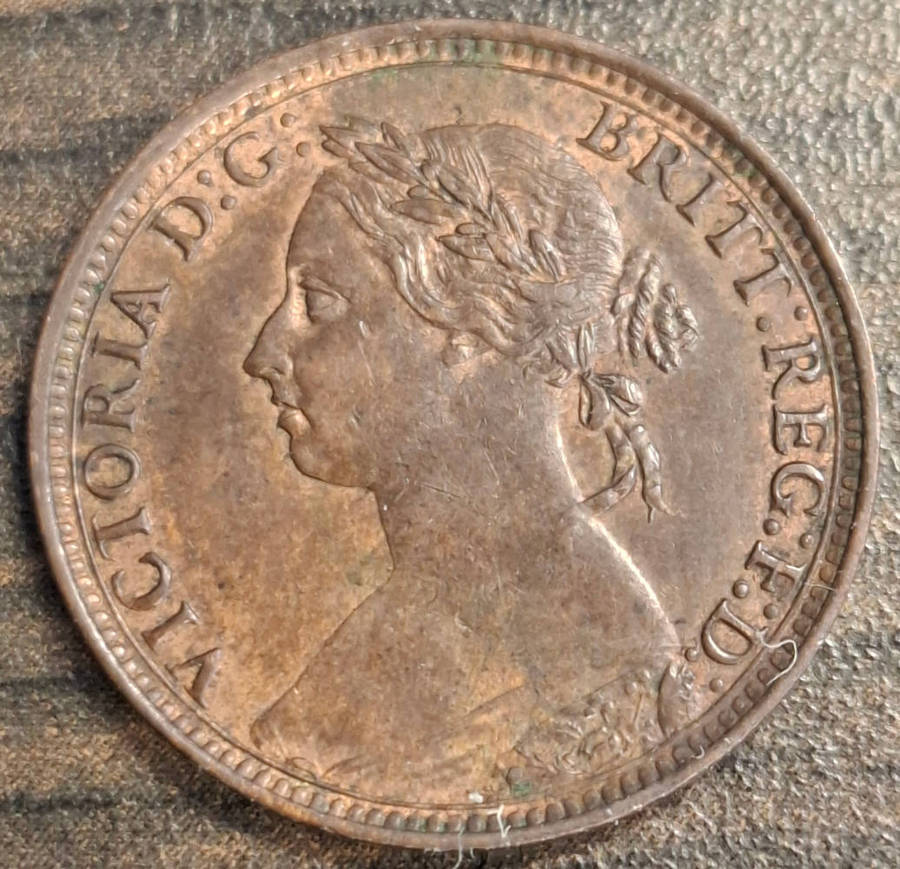 1893 Great Britain Farthing