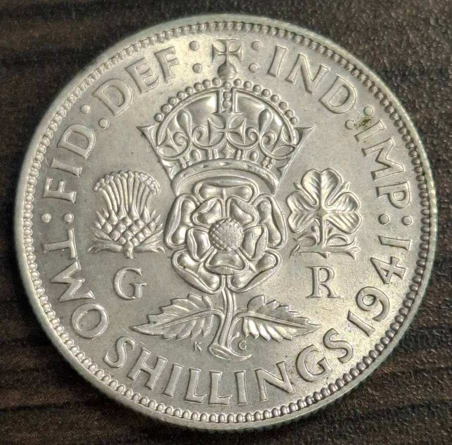 1941 Great Britain 2 Shilling